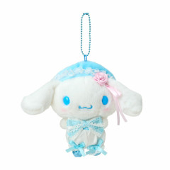 Japan Sanrio Original Mascot Holder - Cinnamoroll : White Frill Design