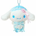 Japan Sanrio Original Mascot Holder - Cinnamoroll : White Frill Design - 2
