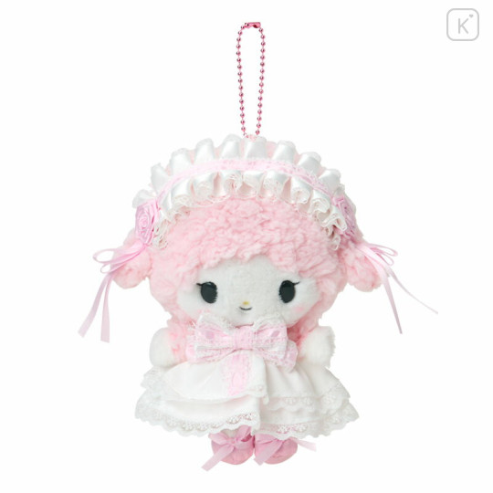 Japan Sanrio Original Mascot Holder - My Sweet Piano : White Frill Design - 1