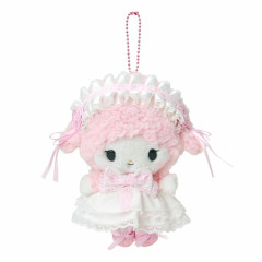 Japan Sanrio Original Mascot Holder - My Sweet Piano : White Frill Design