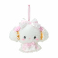 Japan Sanrio Original Mascot Holder - Cogimyun : White Frill Design - 1