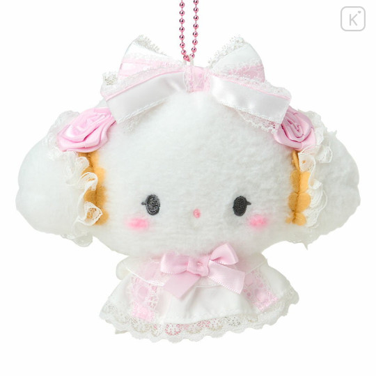 Japan Sanrio Original Mascot Holder - Cogimyun : White Frill Design - 2