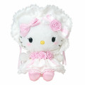 Japan Sanrio Original Plush Toy - Hello Kitty : White Frill Design - 1
