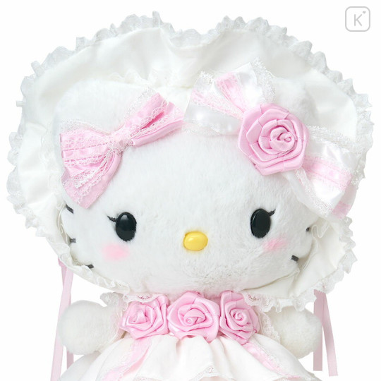 Japan Sanrio Original Plush Toy - Hello Kitty : White Frill Design - 2