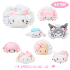 Japan Sanrio Original Secret Hair Clip - White Frill Design Blind Box