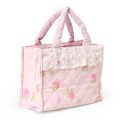 Japan Sanrio Original 2 Way Tote Bag - My Melody : White Frill Design - 3