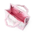 Japan Sanrio Original 2 Way Tote Bag - Charmmy Kitty : White Frill Design - 4