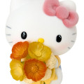 Japan Sanrio Miniature Figure - Hello Kitty : Mofamofy Flower Bouquet - 4
