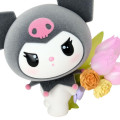 Japan Sanrio Miniature Figure - Kuromi : Mofamofy Flower Bouquet - 4