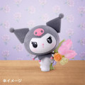 Japan Sanrio Miniature Figure - Kuromi : Mofamofy Flower Bouquet - 5