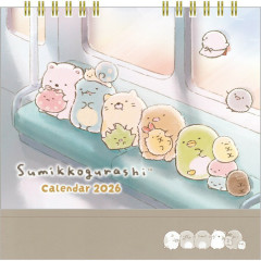 Japan San-X Desk Calendar - Sumikko Gurashi : 2026