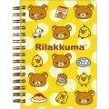 Japan San-X SP Ring Sticker Notebook - Rilakkuma - 1
