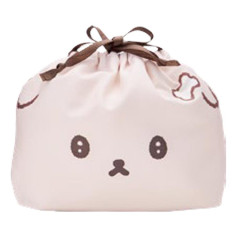 Japan San-X Drawstring Pouch & Lunch Bag - Ishiyowa-chan & Ishitsuyo-chan