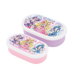 Japan Pretty Cure Nesting Food Storage Container Set - Idol Precure