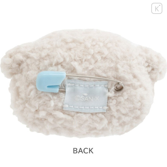 Japan San-X Plush Badge - Ishiyowa-chan : Introducing Kouhai-chan - 3