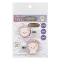 Japan San-X Acrylic Hair Clip Set - Ishiyowa-chan : Aurora - 1
