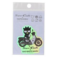 Japan Sanrio Vinyl Sticker - Badtz-maru : Super Cub Motorcycle Holographic