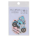 Japan Sanrio Vinyl Sticker - Hangyodon : Super Cub Motorcycle Holographic - 1