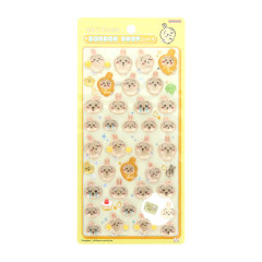 Japan Chiikawa Bonbon Drop Seal 3D Sticker - Usagi : Yellow