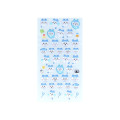 Japan Chiikawa Bonbon Drop Seal 3D Sticker - Hachiware : Blue - 4