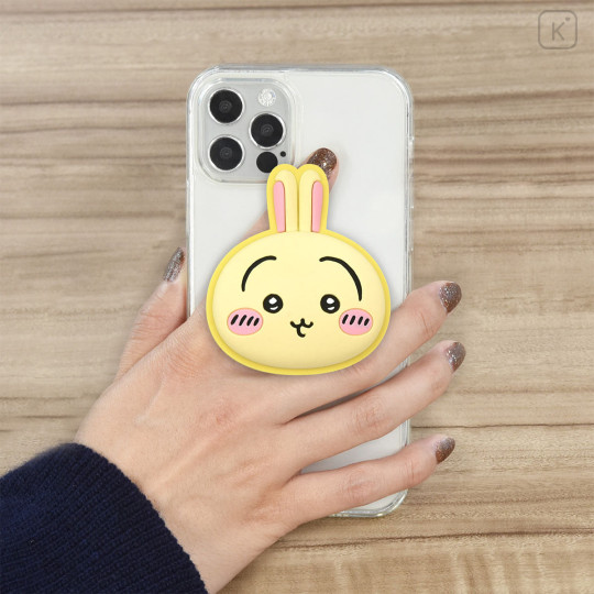 Japan Chiikawa Pocopoco Smartphone Grip - Usagi : Smile - 2