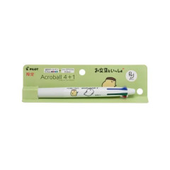 Japan Obungu to Issho Acroball 4+1 Multi Ballpoint Pen & Mechanical Pencil - Purinsan