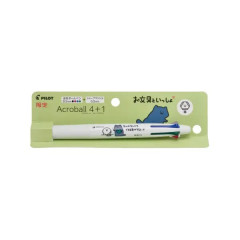 Japan Obungu to Issho Acroball 4+1 Multi Ballpoint Pen & Mechanical Pencil - Nekosan