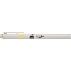 Japan Obungu to Issho Kire-na Double-sided Highlighter - Yellow