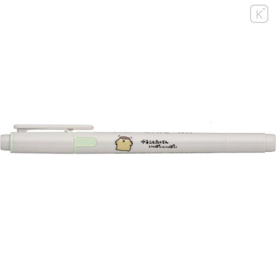 Japan Obungu to Issho Kire-na Double-sided Highlighter - Pale Green - 1