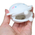 Japan Sanrio Mini Gamaguchi Clasp Silicone Pouch - Cinnamoroll - 3