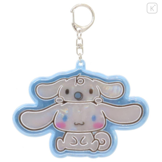 Japan Sanrio Reflective Keychain - Cinnamoroll : Milk - 1