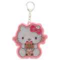 Japan Sanrio Reflector Keychain - Hello Kitty & Tiny Chum - 1