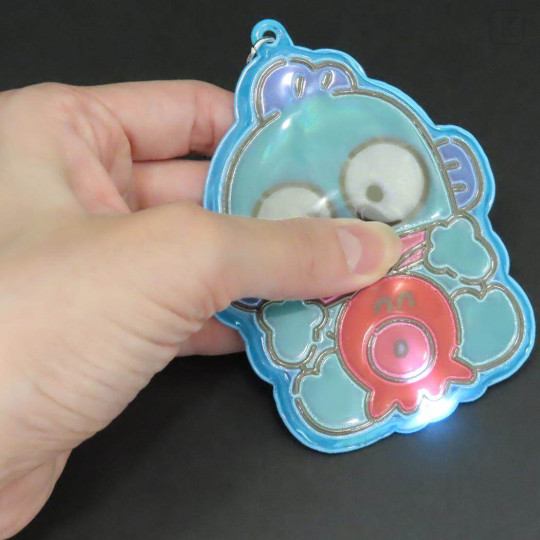 Japan Sanrio Reflector Keychain - Hangyodon : Octopus - 3