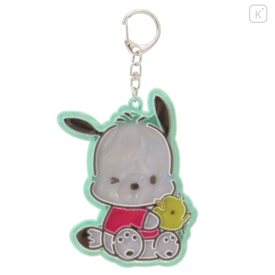 Japan Sanrio Reflective Keychain - Pochacco - 1