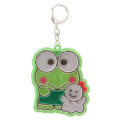 Japan Sanrio Reflector Keychain - Keroppi : Friend - 1