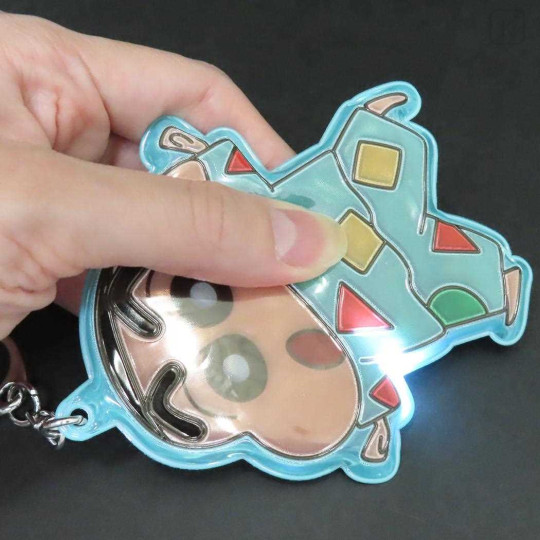 Japan Crayon Shin-chan Reflective Keychain - Shinnosuke Nohara : Pajama - 3