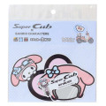 Japan Sanrio Large Vinyl Sticker Set - My Melody : Super Cub Motorcycle - 1
