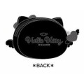 Japan Sanrio 3D Silicone Pouch - Hello Kitty : Black Angel - 2