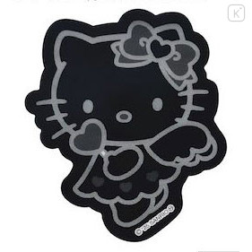 Japan Sanrio Vinyl Sticker - Hello Kitty : Black Angel - 1