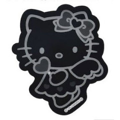 Japan Sanrio Vinyl Sticker - Hello Kitty : Black Angel