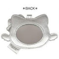 Japan Sanrio Mirror Bag Charm - Hello Kitty : Black Angel Silver - 2
