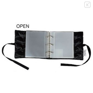 Japan Sanrio Collect Card Album - Hello Kitty : Black Angel Quilted - 2