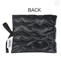 Japan Sanrio Collect Card Album - Hello Kitty : Black Angel Quilted - 3