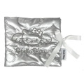Japan Sanrio Collect Card Album - Hello Kitty : Black Angel Quilted Silver - 1
