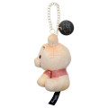 Japan Disney Mascot Holder Bag Charm - Pooh : Nui Bread Sitting - 3