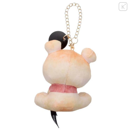 Japan Disney Mascot Holder Bag Charm - Pooh : Nui Bread Sitting - 4