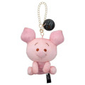 Japan Disney Mascot Holder Bag Charm - Piglet : Nui Bread Sitting - 1