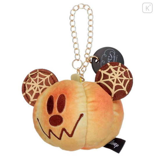 Japan Disney Mascot Holder Bag Charm - Mickey : Nui Bread Pumpkin - 2