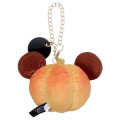Japan Disney Mascot Holder Bag Charm - Mickey : Nui Bread Pumpkin - 4