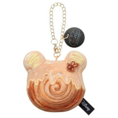 Japan Disney Mascot Holder Bag Charm - Pooh : Nui Bread Croissant